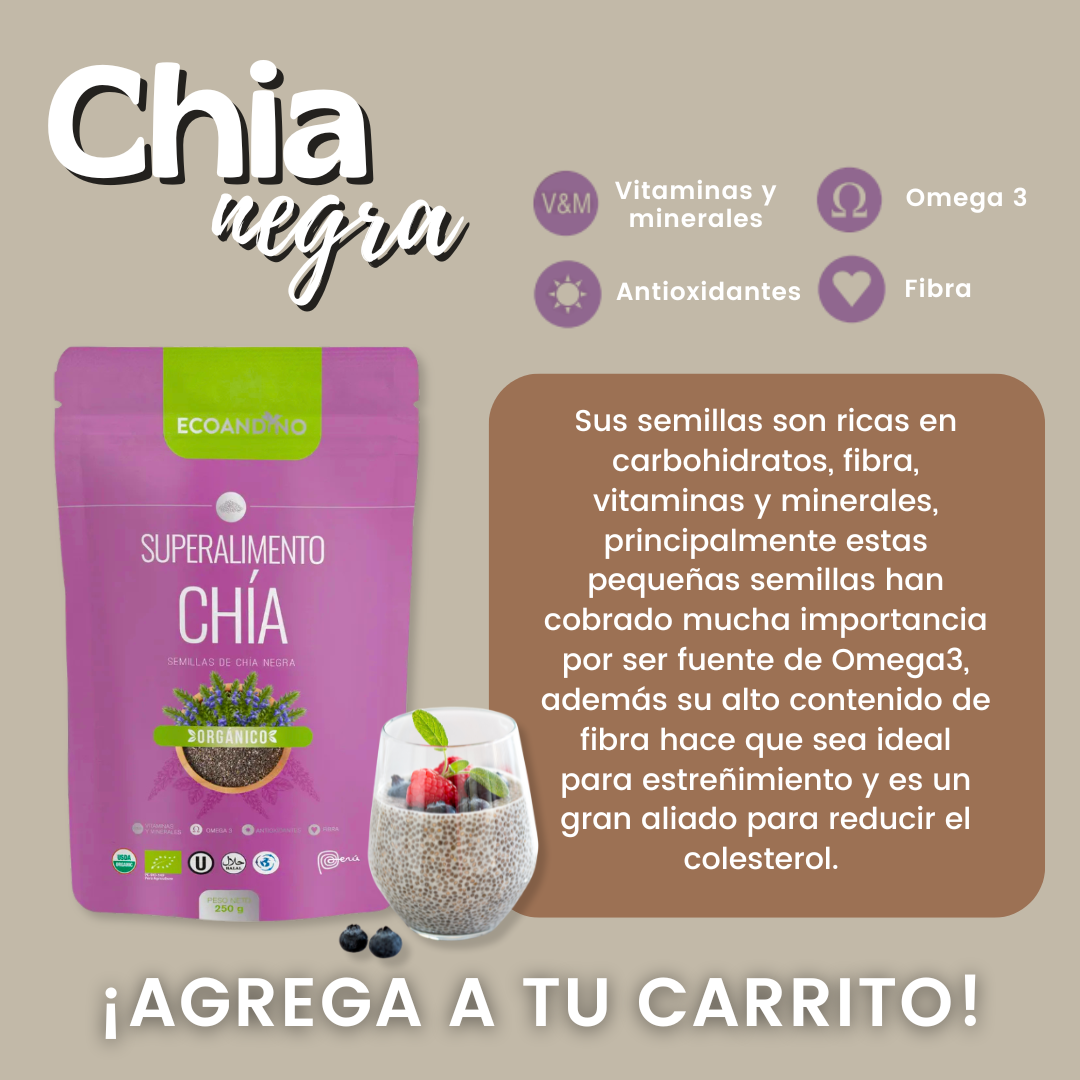 CHIA NEGRA 250Gr