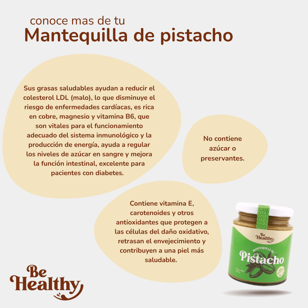 Mantequilla de Pistacho, 250g