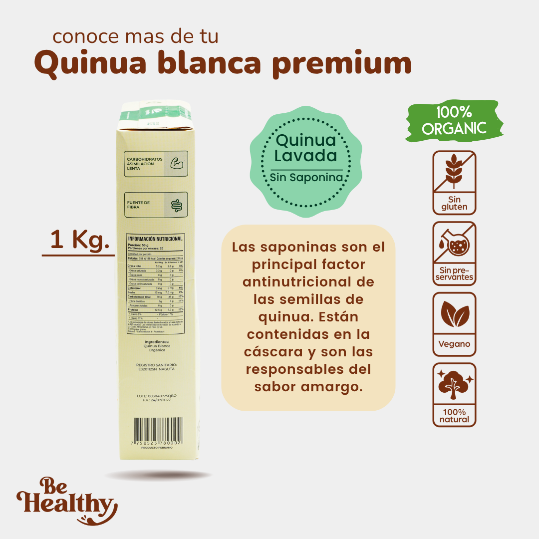 QUINUA BLANCA PREMIUM (1KG)
