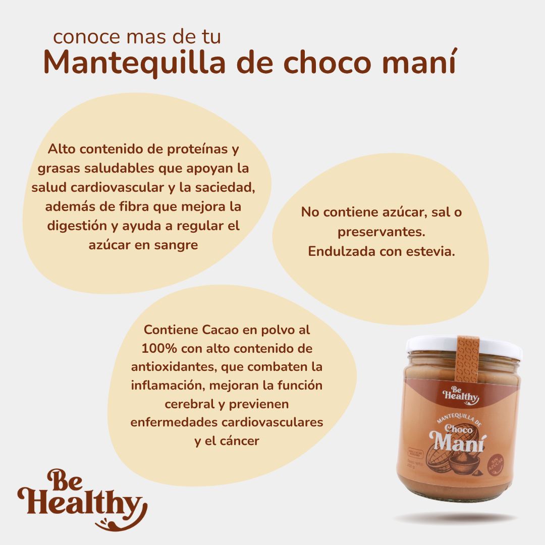 Mantequilla de Choco Maní XL - 450 gr