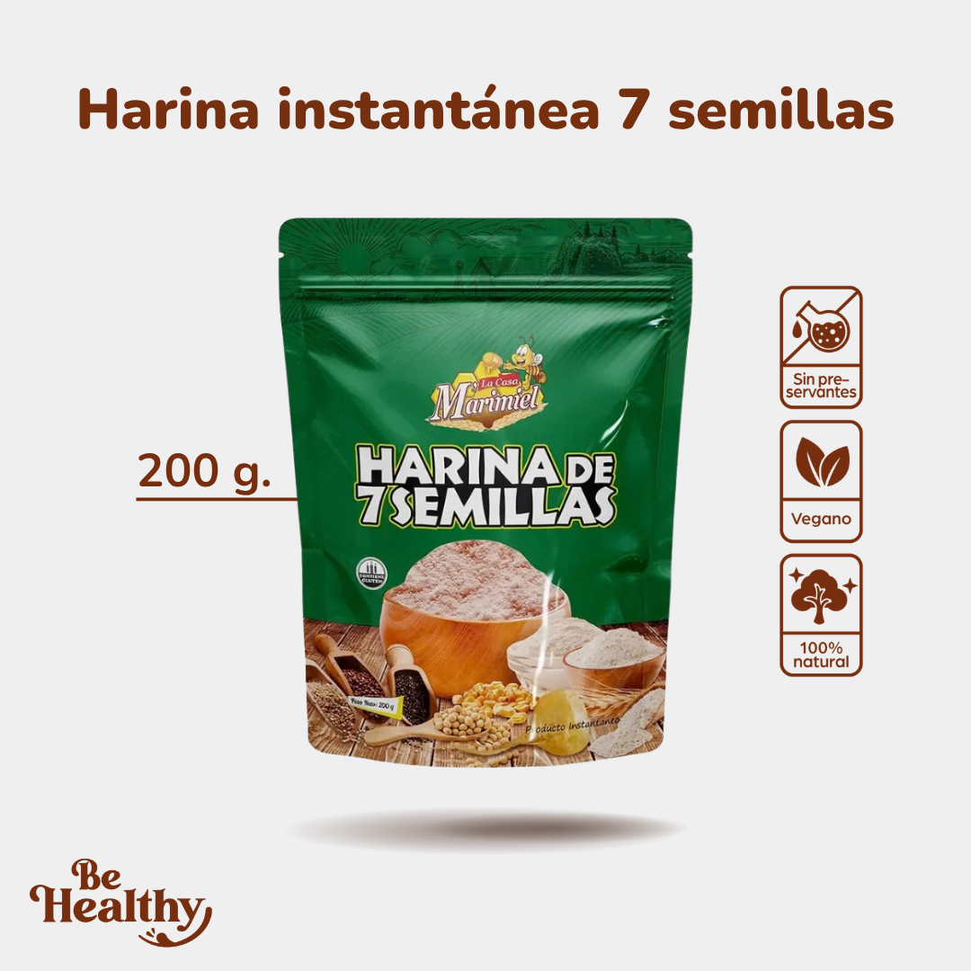 Harina instantánea 7 Semillas 200gr ✨