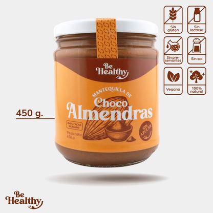 Mantequilla de Choco Almendras XL - 450 gr