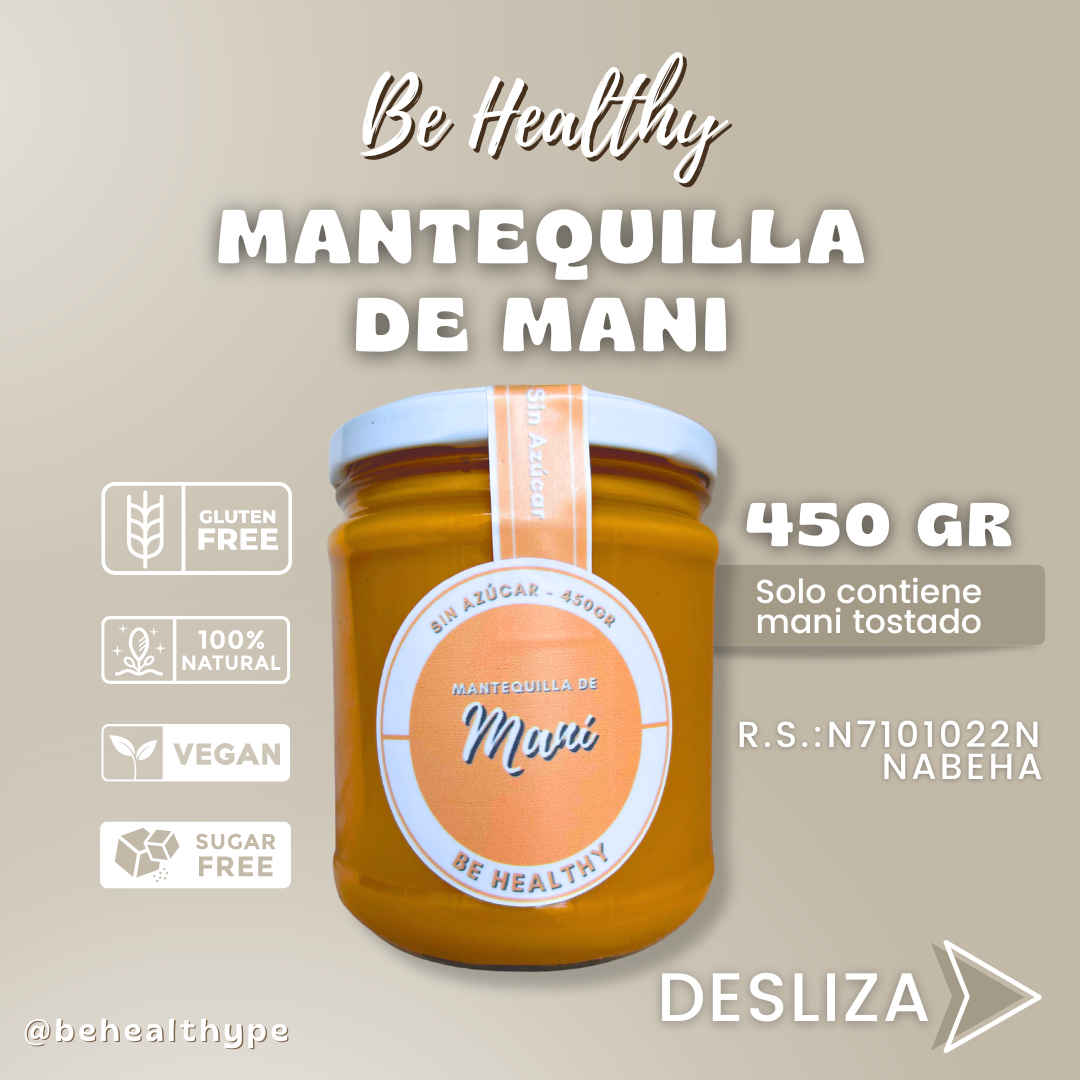 Mantequilla 100% Maní XL - 450 gr