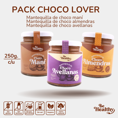 PACK CHOCO LOVER (250GR C/U)