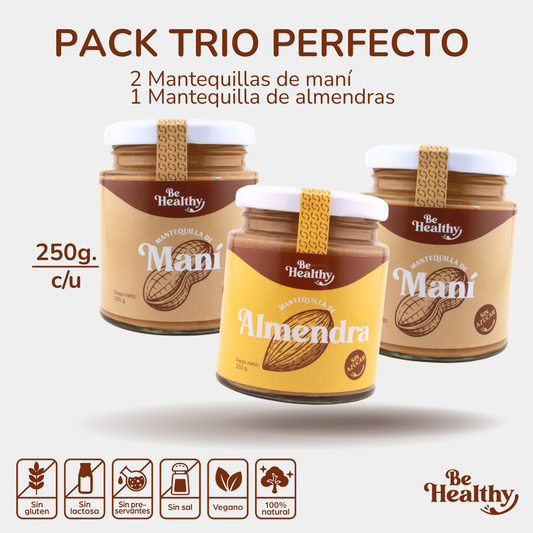 PACK TRIO PERFECTO (250GR C/U)