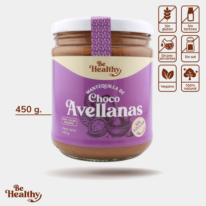 Mantequilla de Chocoavellanas XL - 450 gr