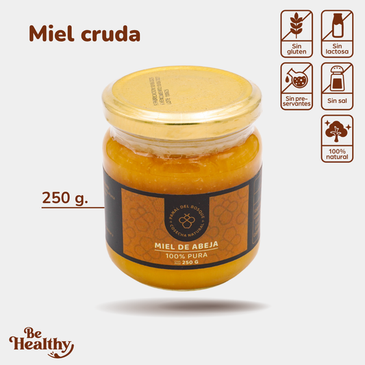 Miel CRUDA Multifloral 250gr 🍯🐝