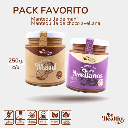 PACK FAVORITO (250GR C/U)