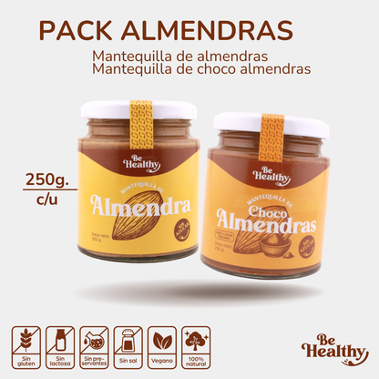 PACK ALMENDRAS (250GR C/U)