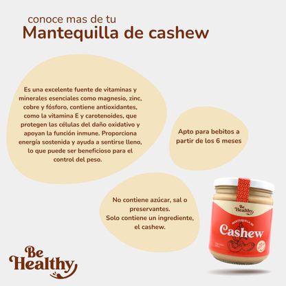 MANTEQUILLA DE CASHEWS XL- 450g