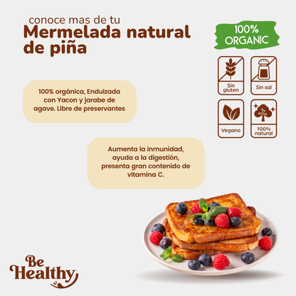 Mermelada natural de Piña 240gr🎉