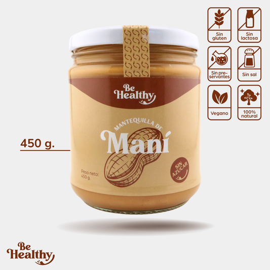 Mantequilla 100% Maní XL - 450 gr