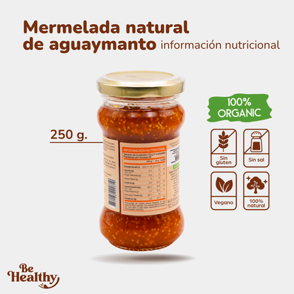 Mermelada de Agua Manto  240gr 🎉
