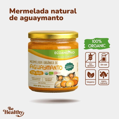 Mermelada de Agua Manto  240gr 🎉