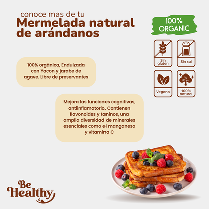 Mermelada Natural de Arándanos 240gr 🎉