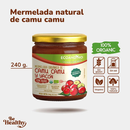 Mermelada natural de Camu Camu 240gr 🎉