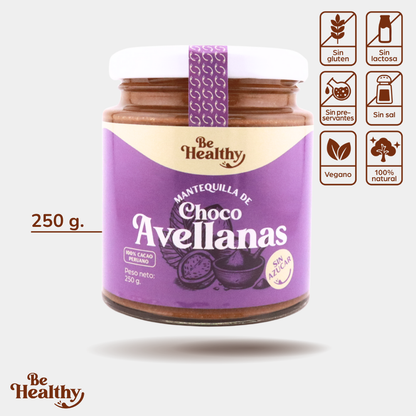 Mantequilla de Chocoavellanas, 250 gr