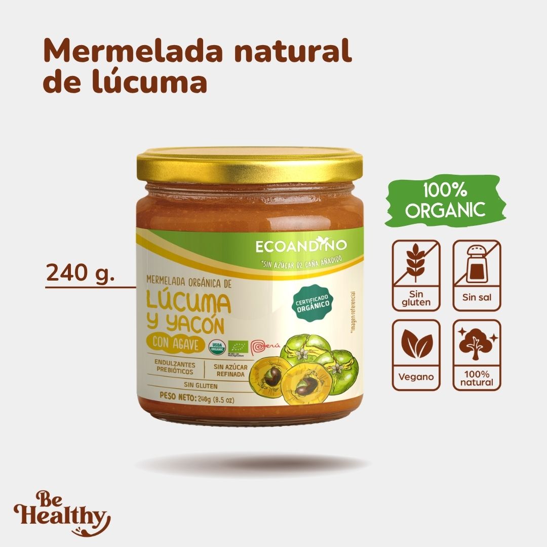 Mermelada natural de Lúcuma 240gr 🎉