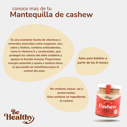 MANTEQUILLA DE CASHEWS - 250g