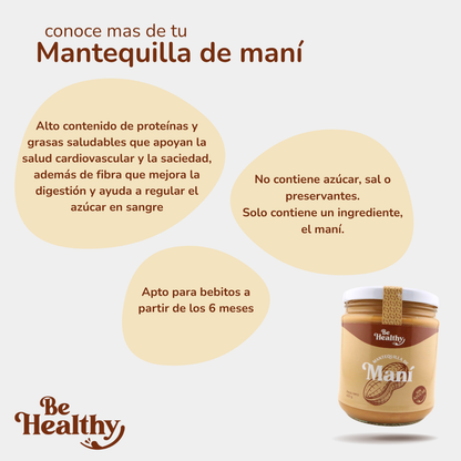 Mantequilla 100% Maní XL - 450 gr