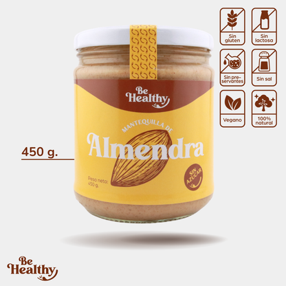 Mantequilla 100% Almendras XL - 450 gr