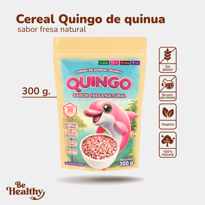 CEREAL QUINGO DE FRESA 🍓- 300Gr