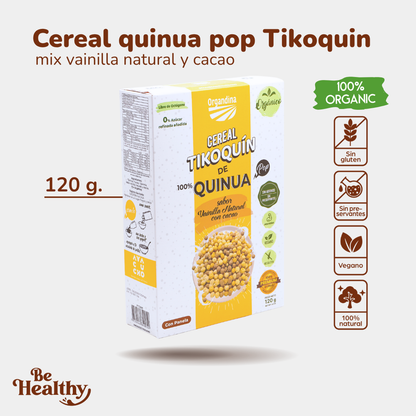 MIX CEREAL DE 100% QUINUA POP (120GR)