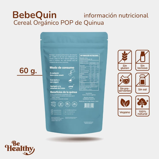 BebeQuin: Cereal quinua POP de quinua 🐣