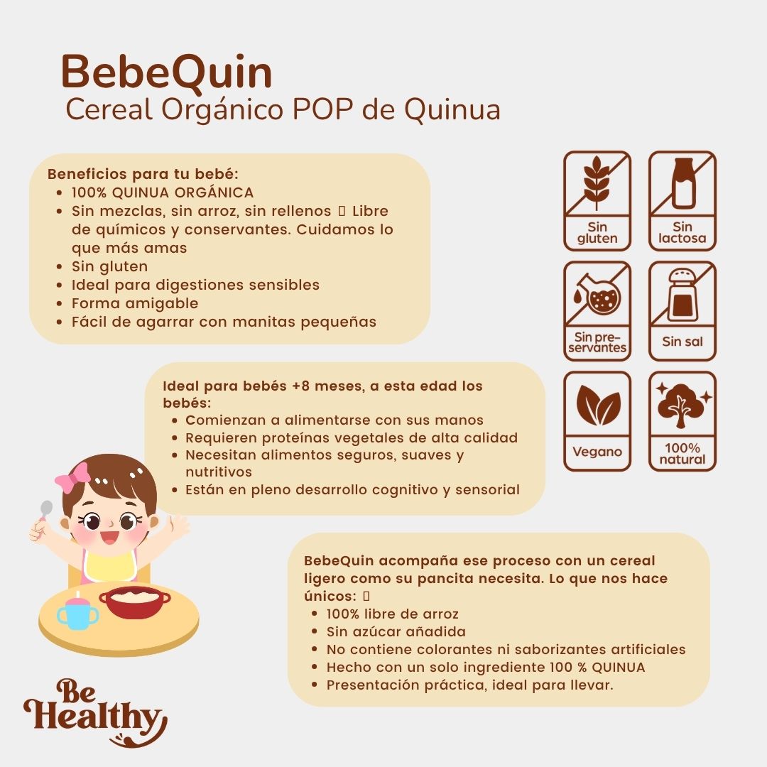 BebeQuin: Cereal quinua POP de quinua 🐣