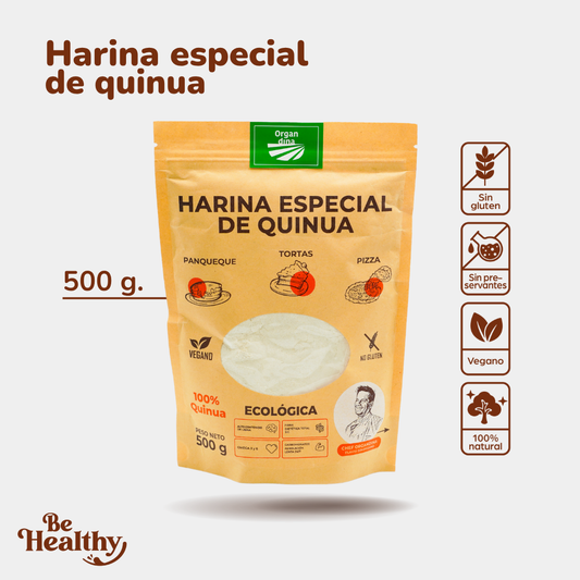 HARINA DE QUINUA SIN PREPARAR (500GR)