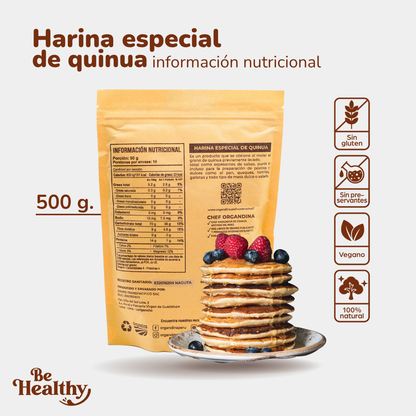 HARINA DE QUINUA SIN PREPARAR (500GR)